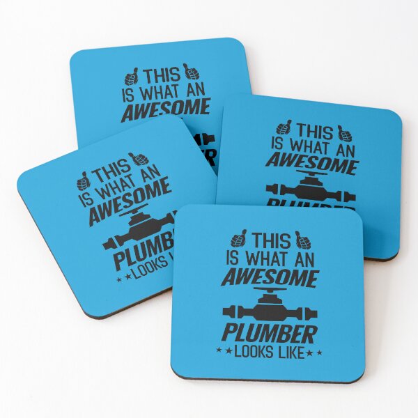 Item preview, This is What An Awesome Plumber Looks like. Funny Plumber quote. Plumber Gift  designed and sold by DesignHouse07.