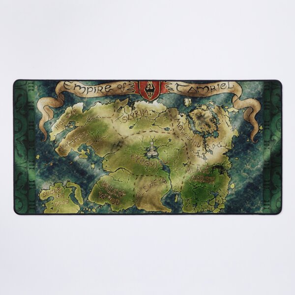 Item preview, Empire Of Tamriel Map designed and sold by daniccus.