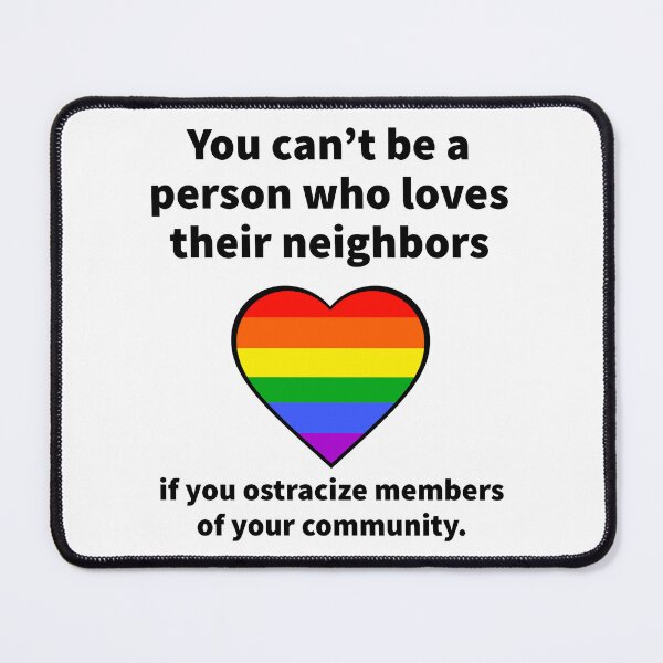 Item preview, Be a person who loves their neighbors  designed and sold by Rachel the Artist .