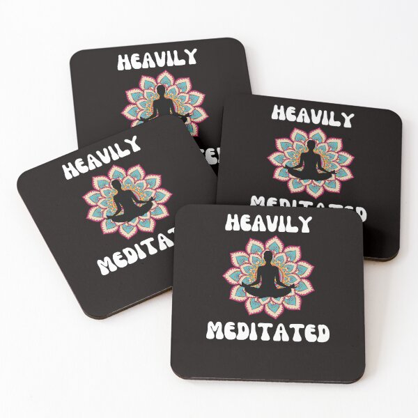 Item preview, Fun Heavily Meditated Yoga Practice Mindfulness Peace designed and sold by MagicSD Designs.