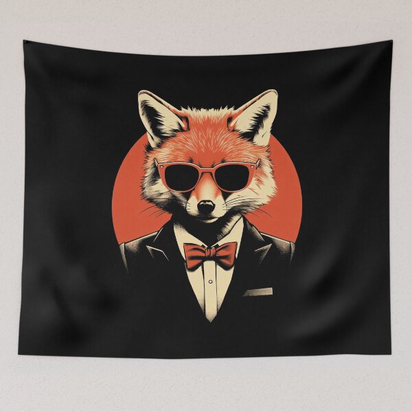 Item preview, Retro Vulpes / Fox / Minimal Vixen  designed and sold by Stillness store.