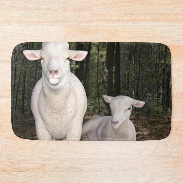Item preview, Realistic Looking Sheep and Lamb designed and sold by KDStout.