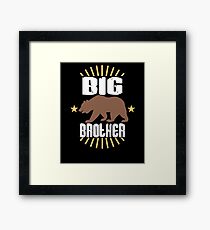 Big Brother Bear Framed Print