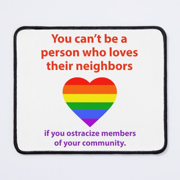 Item preview, Be a person who loves their neighbors designed and sold by Rachel the Artist .