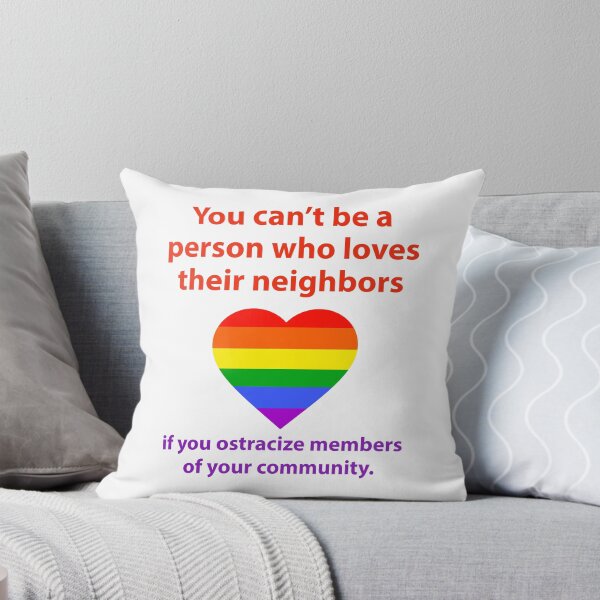 Item preview, Be a person who loves their neighbors  designed and sold by Rachel the Artist .