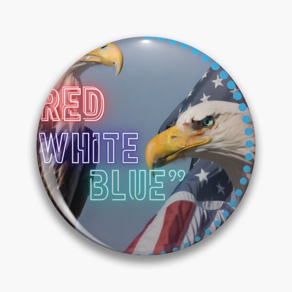 Item preview, Patriotic eagles, American symbol identity 4thJuly vibe designed and sold by luiddesigns.