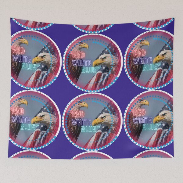 Item preview, Patriotic eagles, American symbol identity 4thJuly vibe designed and sold by luiddesigns.