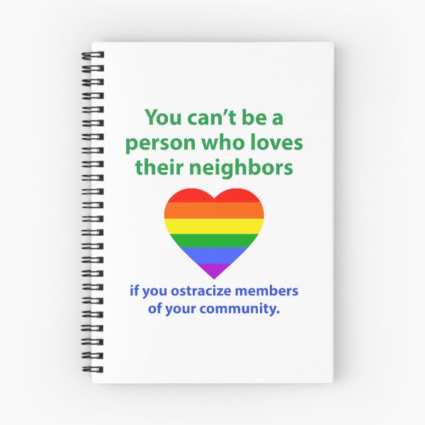 Item preview, Be a person who loves their neighbors  designed and sold by Rachel the Artist .