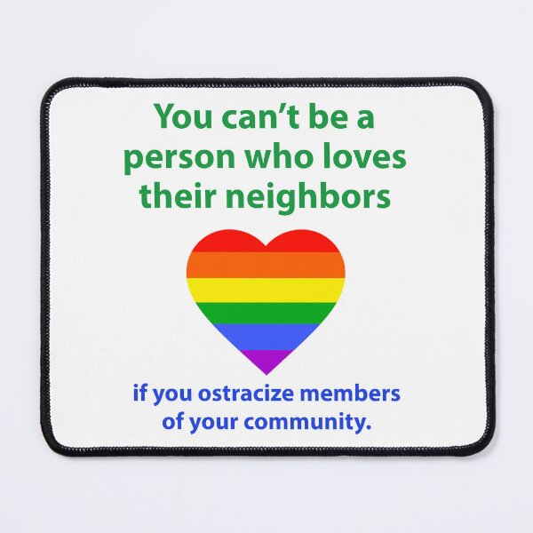 Item preview, Be a person who loves their neighbors designed and sold by Rachel the Artist .