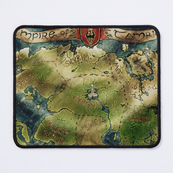 Item preview, Empire Of Tamriel Map designed and sold by daniccus.