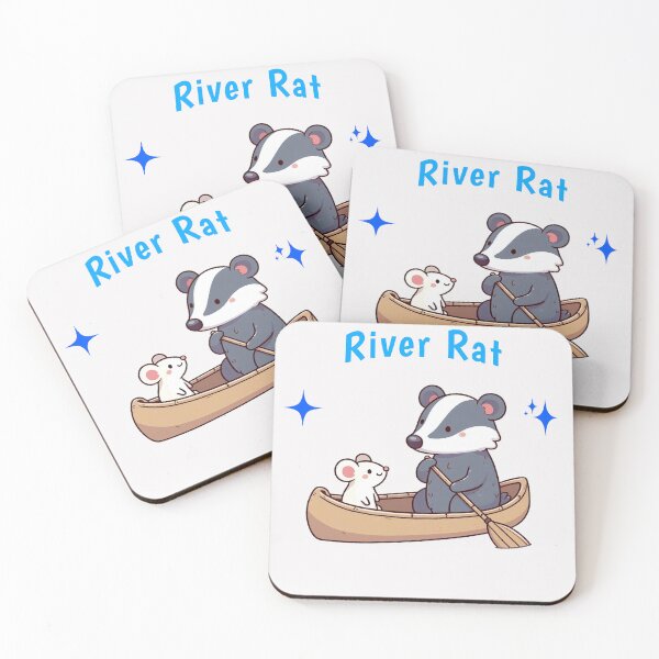 Item preview, river rat Badger designed and sold by LemuellTrends.
