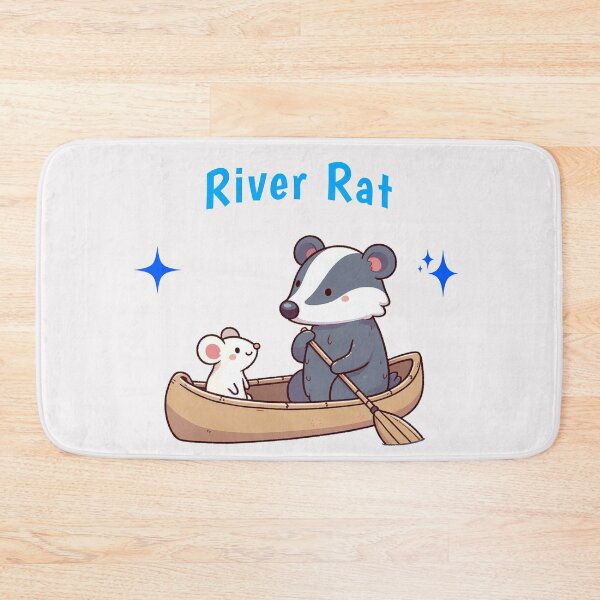 Item preview, river rat Badger designed and sold by LemuellTrends.