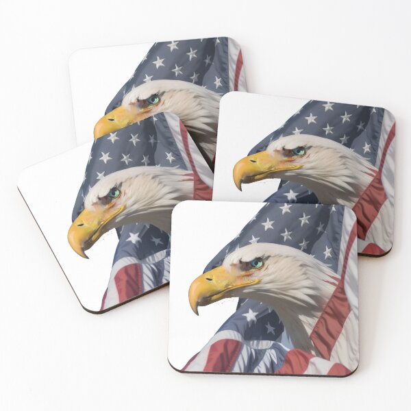 Item preview, Patriotic eagles American symbol and identity 4thJuly vibe designed and sold by luiddesigns.