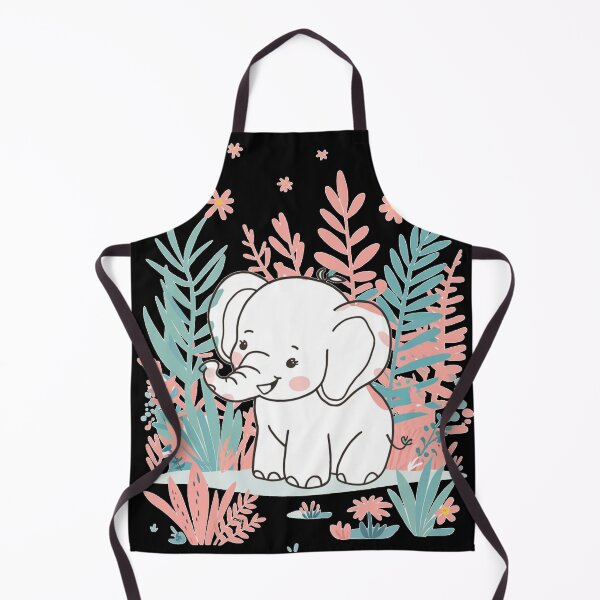 Item preview, Cute Elephant. Little elephant, colorful elephant, elephant drawing designed and sold by ElephantVibes.
