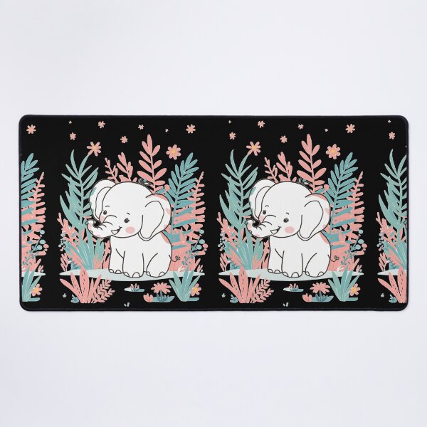 Item preview, Cute Elephant. Little elephant, colorful elephant, elephant drawing designed and sold by ElephantVibes.
