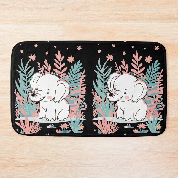 Item preview, Cute Elephant. Little elephant, colorful elephant, elephant drawing designed and sold by ElephantVibes.