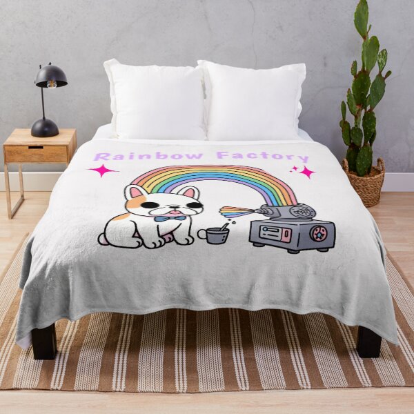 Item preview, rainbow factory Bulldog designed and sold by LemuellTrends.