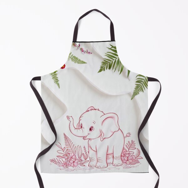 Item preview, Cute Elephant. Little elephant, colorful elephant, elephant drawing designed and sold by ElephantVibes.