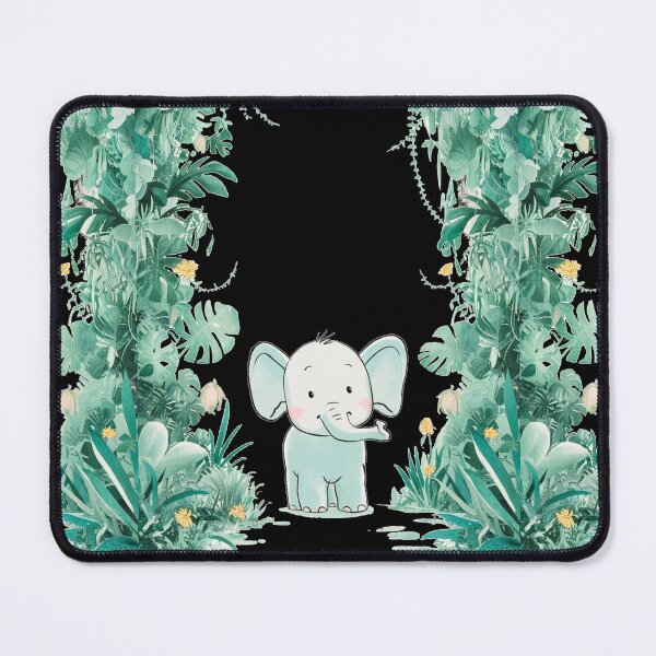 Item preview, Cute Elephant. Little elephant, colorful elephant, elephant drawing designed and sold by ElephantVibes.