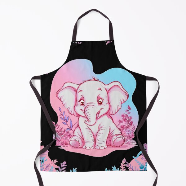 Item preview, Cute Elephant. Little elephant, colorful elephant, elephant drawing designed and sold by ElephantVibes.