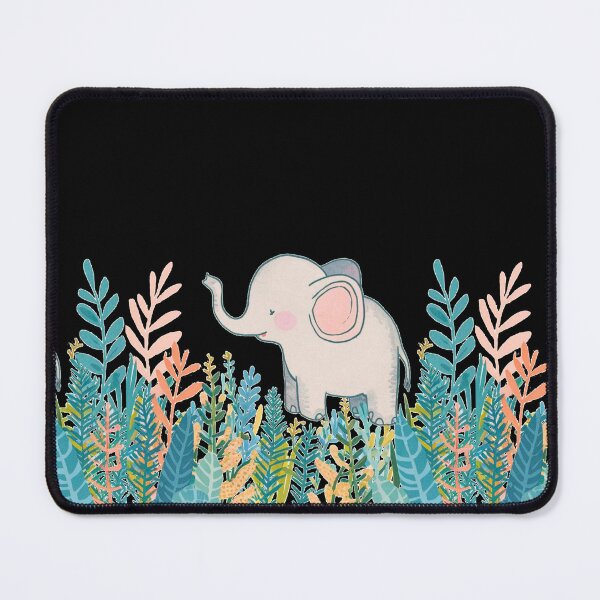 Item preview, Cute Elephant. Little elephant, colorful elephant, elephant drawing designed and sold by ElephantVibes.