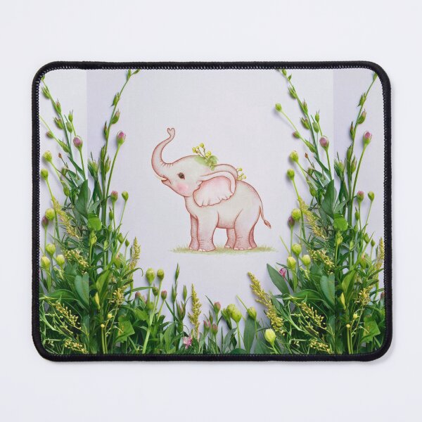 Item preview, Cute Elephant. Little elephant, colorful elephant, elephant drawing designed and sold by ElephantVibes.