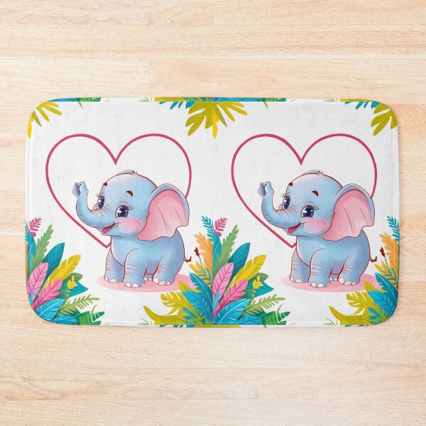 Item preview, Cute Elephant. Little elephant, colorful elephant, elephant drawing designed and sold by ElephantVibes.