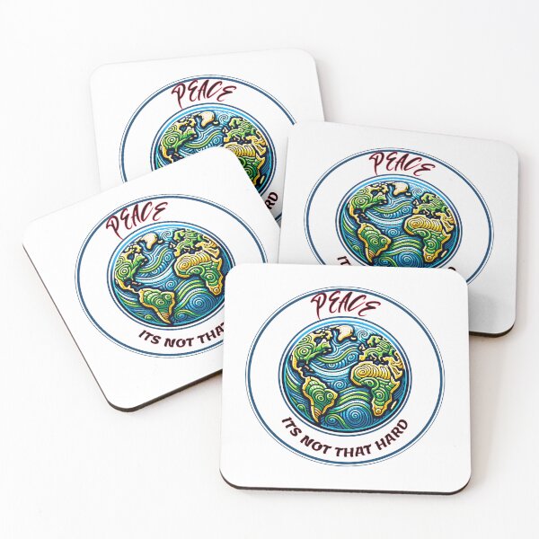 Item preview, Peace-It's not that hard. designed and sold by PeaceUniversal.
