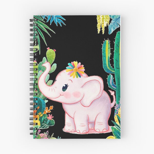 Item preview, Cute Elephant. Little elephant, colorful elephant, elephant drawing designed and sold by ElephantVibes.