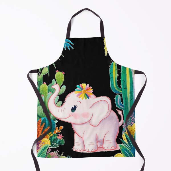 Item preview, Cute Elephant. Little elephant, colorful elephant, elephant drawing designed and sold by ElephantVibes.