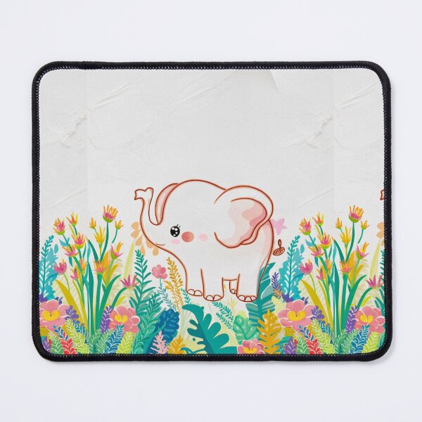 Item preview, Cute Elephant. Little elephant, colorful elephant, elephant drawing designed and sold by ElephantVibes.