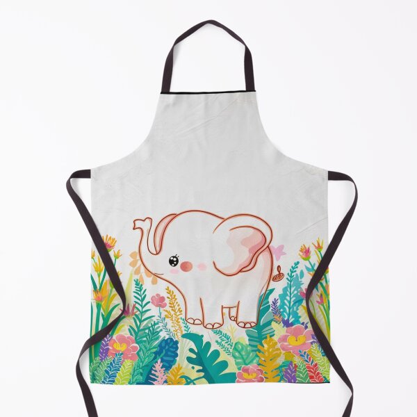 Item preview, Cute Elephant. Little elephant, colorful elephant, elephant drawing designed and sold by ElephantVibes.
