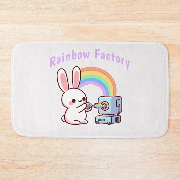 Item preview, rainbow factory Bunny designed and sold by LemuellTrends.