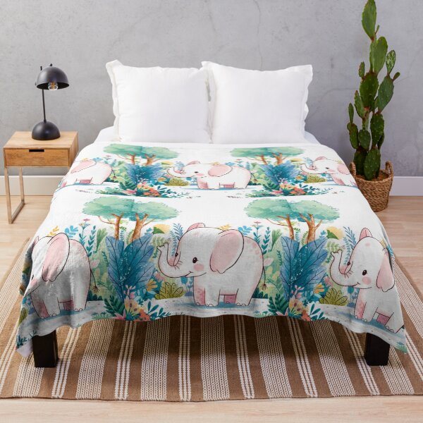 Item preview, Cute Elephant. Little elephant, colorful elephant, elephant drawing designed and sold by ElephantVibes.