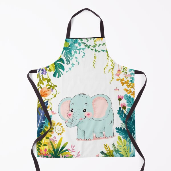 Item preview, Cute Elephant. Little elephant, colorful elephant, elephant drawing designed and sold by ElephantVibes.