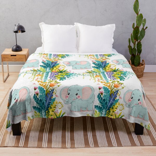 Item preview, Cute Elephant. Little elephant, colorful elephant, elephant drawing designed and sold by ElephantVibes.