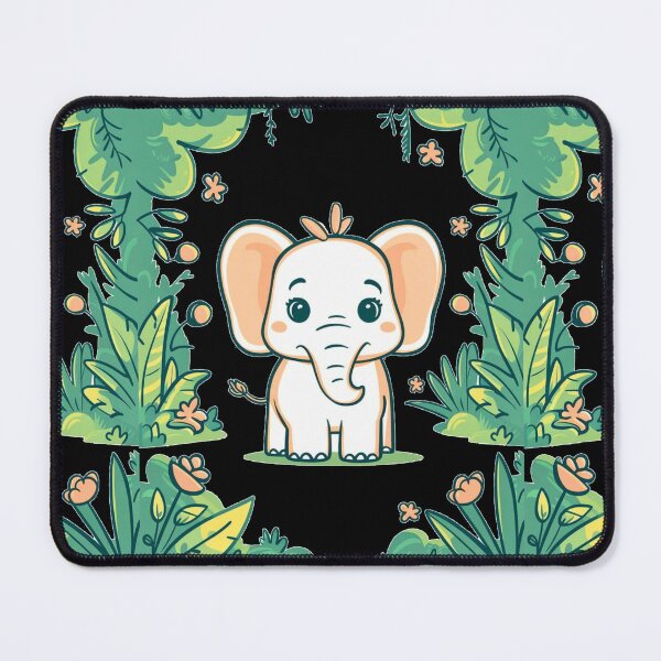 Item preview, Cute Elephant. Little elephant, colorful elephant, elephant drawing designed and sold by ElephantVibes.