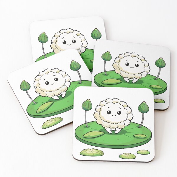 Item preview, Fluffy Cauliflower on a Lily Pad designed and sold by omerfdln34.