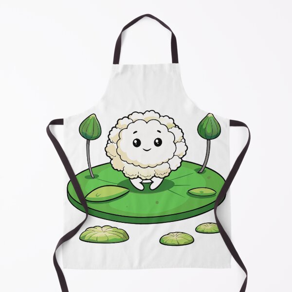 Item preview, Fluffy Cauliflower on a Lily Pad designed and sold by omerfdln34.