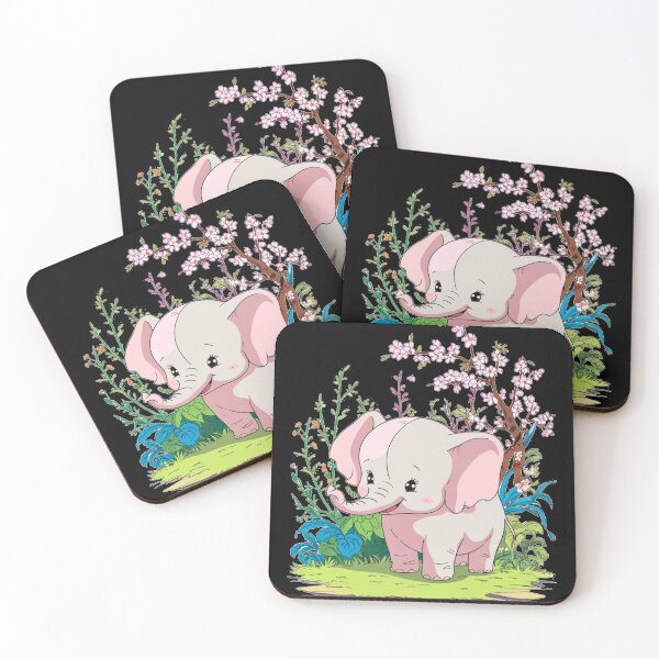 Item preview, Cute Elephant. Little elephant, colorful elephant, elephant drawing designed and sold by ElephantVibes.