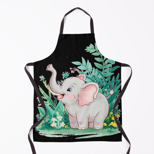 Item preview, Cute Elephant. Little elephant, colorful elephant, elephant drawing designed and sold by ElephantVibes.