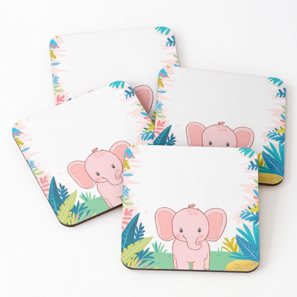 Item preview, Cute Elephant. Little elephant, colorful elephant, elephant drawing designed and sold by ElephantVibes.