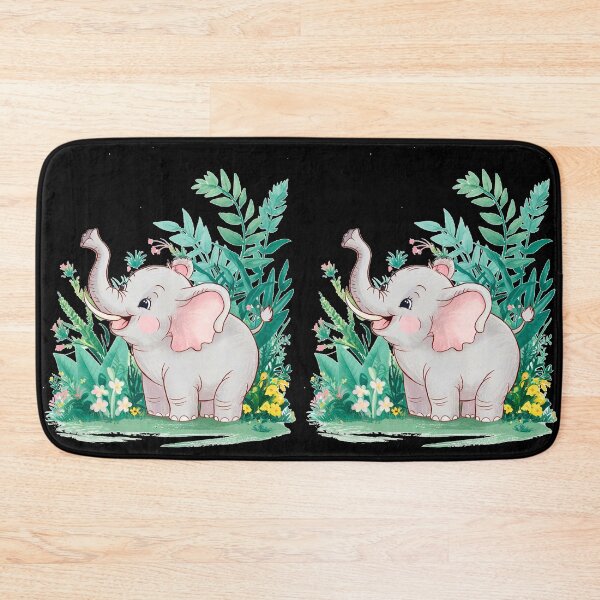 Item preview, Cute Elephant. Little elephant, colorful elephant, elephant drawing designed and sold by ElephantVibes.