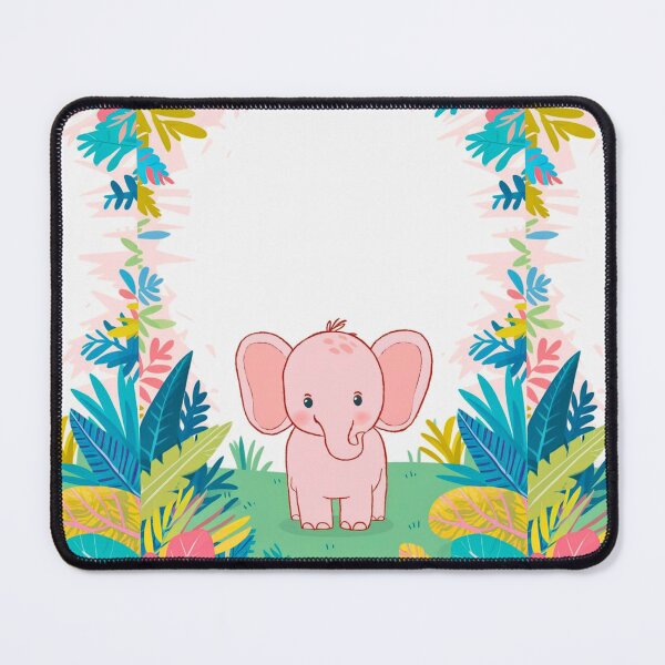 Item preview, Cute Elephant. Little elephant, colorful elephant, elephant drawing designed and sold by ElephantVibes.