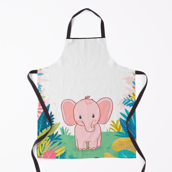 Item preview, Cute Elephant. Little elephant, colorful elephant, elephant drawing designed and sold by ElephantVibes.