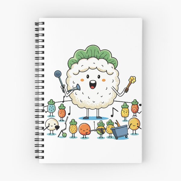 Item preview, Fluffy Cauliflower Hosting a Garden Concert designed and sold by omerfdln34.