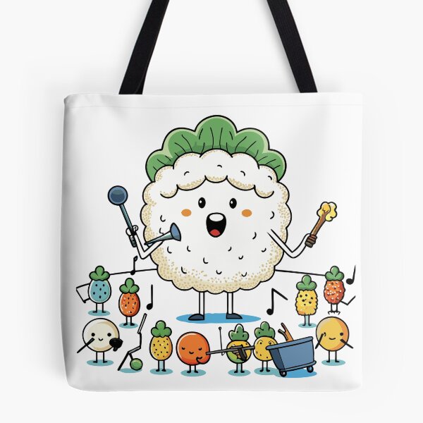 Item preview, Fluffy Cauliflower Hosting a Garden Concert designed and sold by omerfdln34.