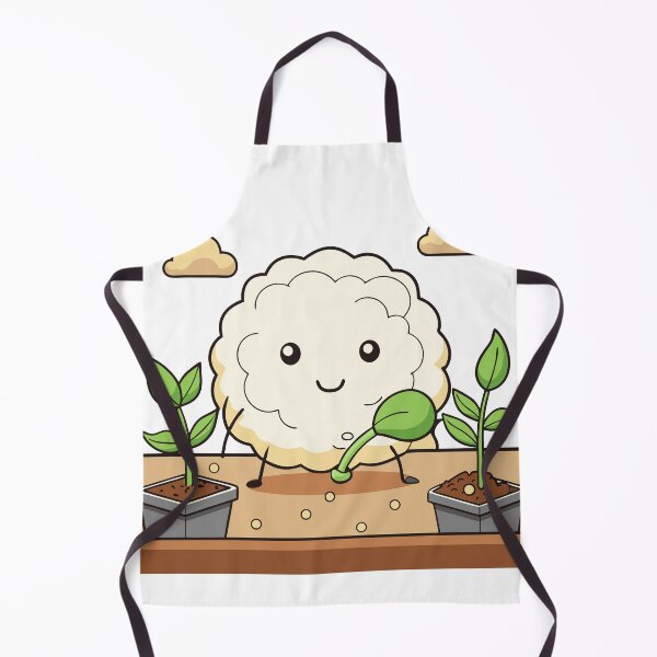Item preview, Fluffy Cauliflower in a Mini Garden designed and sold by omerfdln34.
