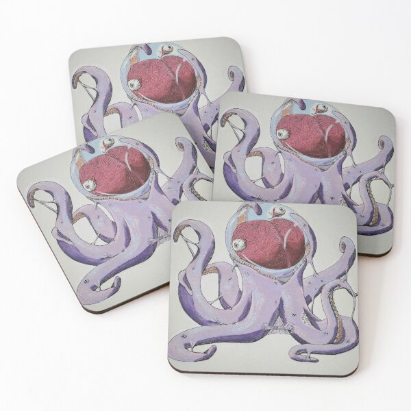 Item preview, Brainy Octopus Color designed and sold by Bluerabbit4010.
