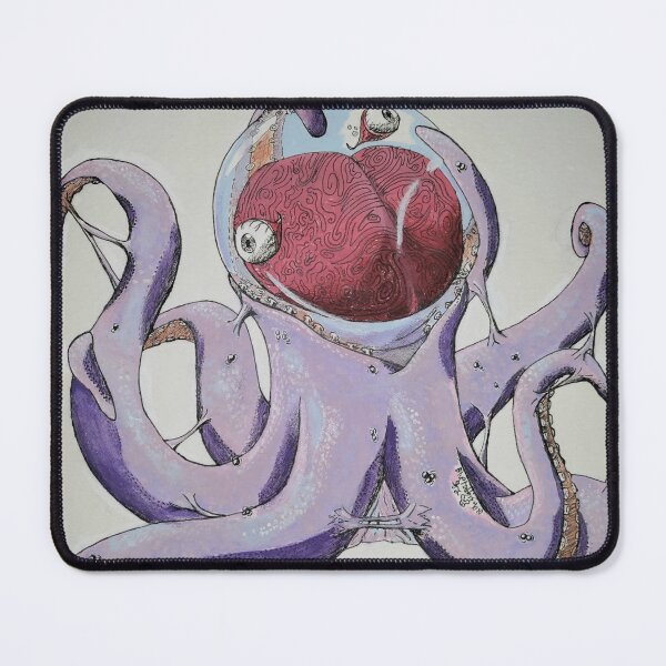 Item preview, Brainy Octopus Color designed and sold by Bluerabbit4010.